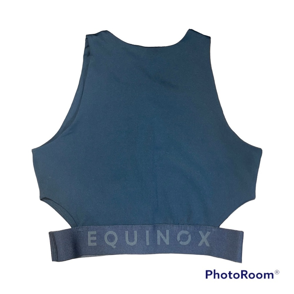 Equinox Zip-front sports bra Black Small - Picture 5 of 6